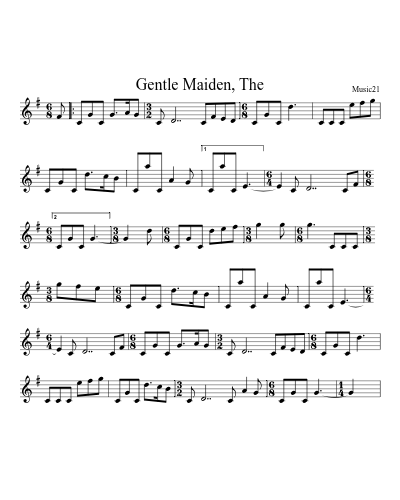 Gentle Maiden, The preview