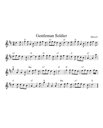 Gentleman Soldier preview