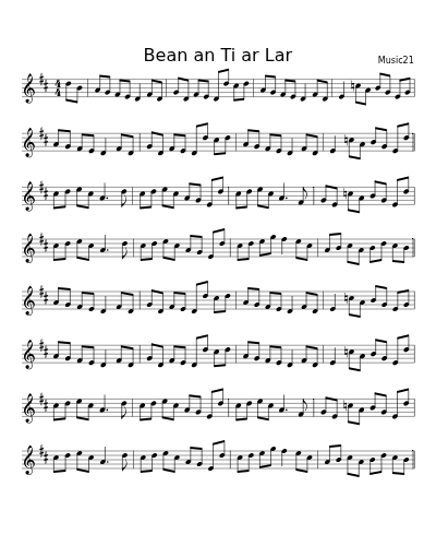 Bean an Ti ar Lar (Version 2)