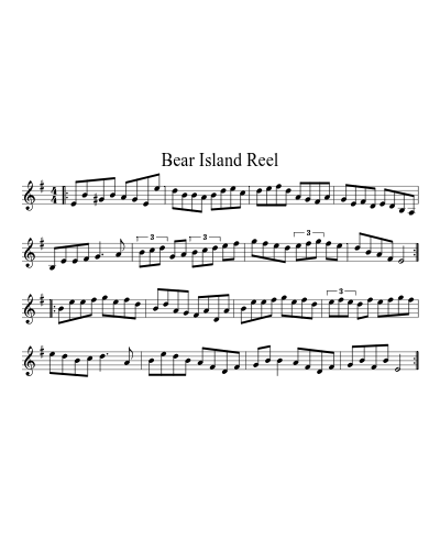 Bear Island reel (Version 2)