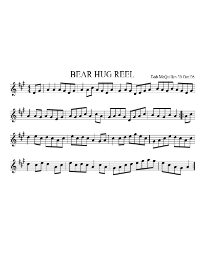 BEAR HUG REEL (Version 2)