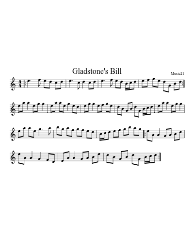 Gladstone's Bill