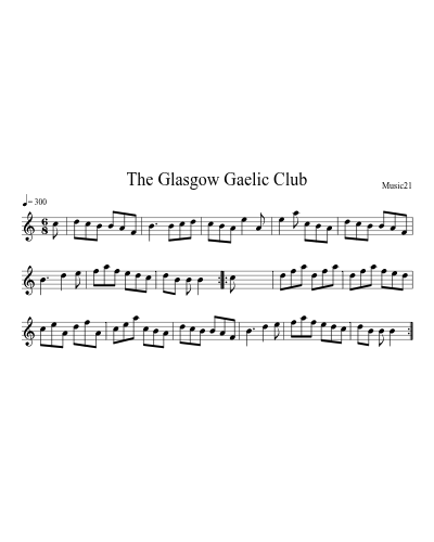 The Glasgow Gaelic Club preview