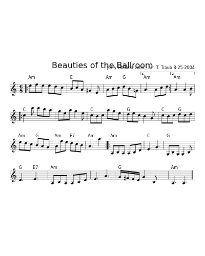Beauties of the Ballroom