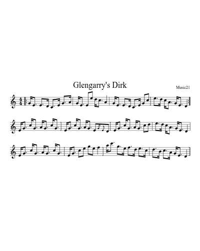 Glengarry's Dirk preview
