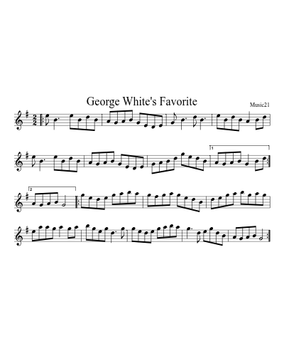 George White's Favorite preview