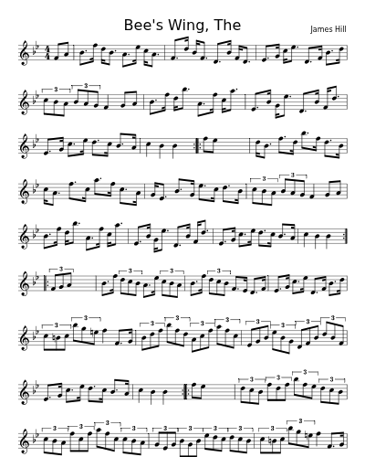 Bee's Wing, The (Version 2)
