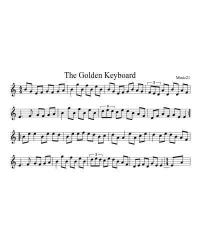 The Golden Keyboard preview