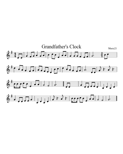 Grandfather's Clock