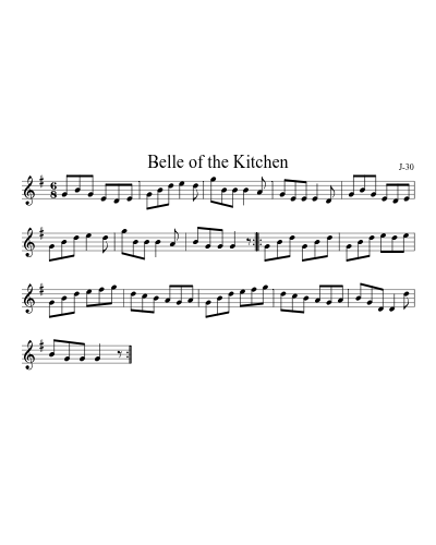 Belle of the Kitchen