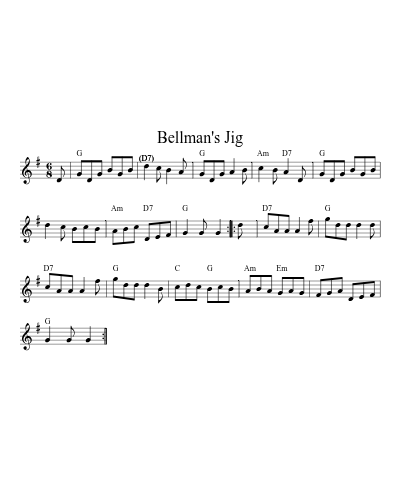 Bellman's Jig (Version 12)