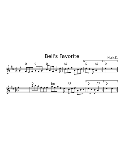 Bell's Favorite (Version 2)