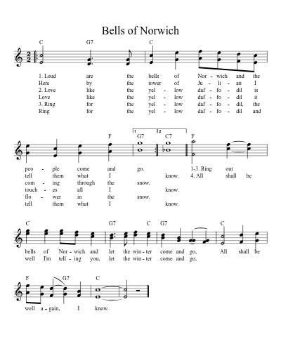 Bells of Norwich (Version 2)