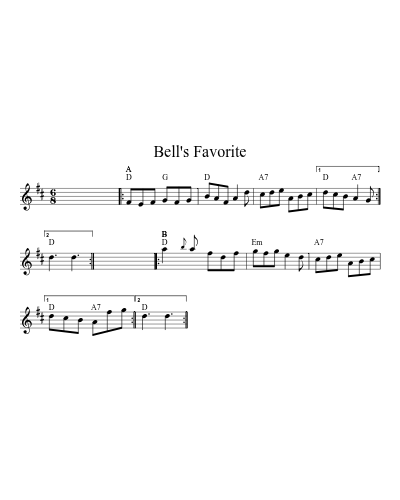 Bell's Favorite (Version 4)