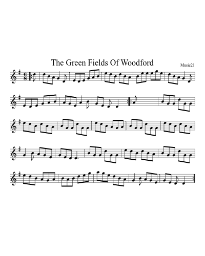 The Green Fields Of Woodford