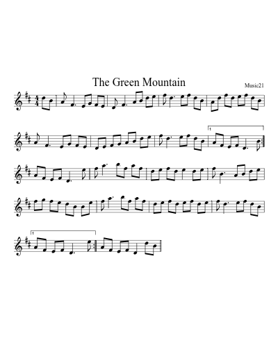 The Green Mountain preview