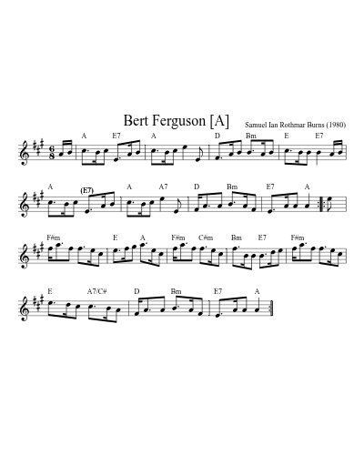 Bert Ferguson    [A] (Version 3)