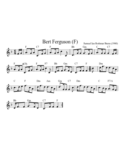 Bert Ferguson    (F)