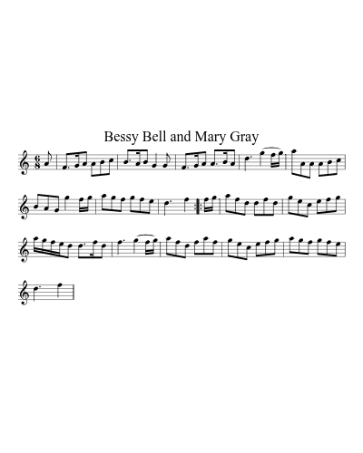 Bessy Bell and Mary Gray (Version 2)