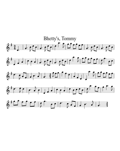 Bhetty's, Tommy preview