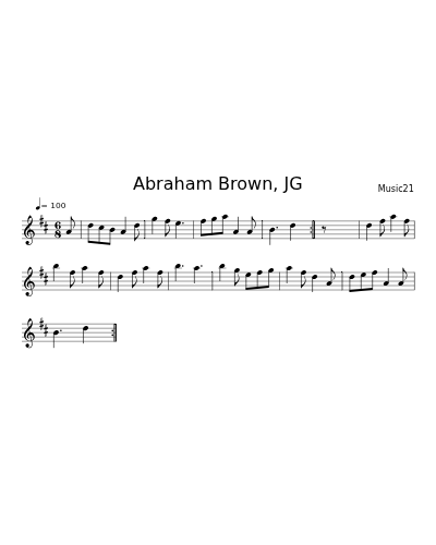 Abraham Brown, JG