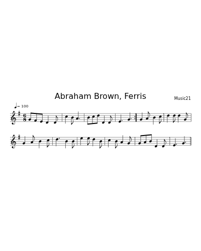 Abraham Brown, Ferris