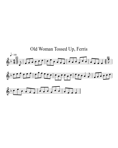 Old Woman Tossed Up, Ferris