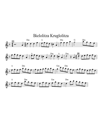 Bielolitza Kruglolitza (Version 2) preview