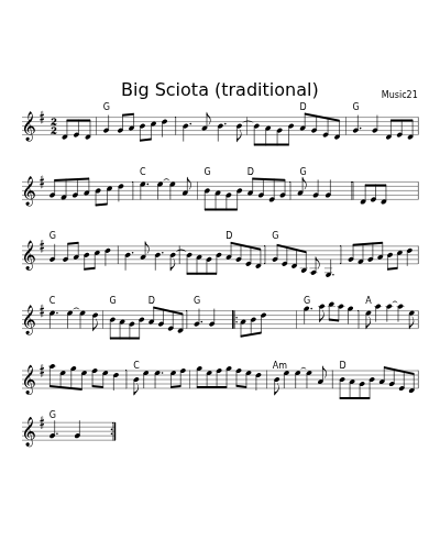 Big Sciota (traditional)