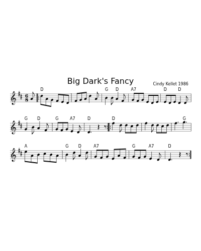 Big Dark's Fancy (Version 2)