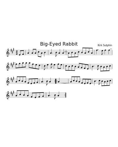 Big-Eyed Rabbit (Version 2)