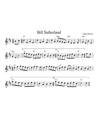 Bill Sutherland