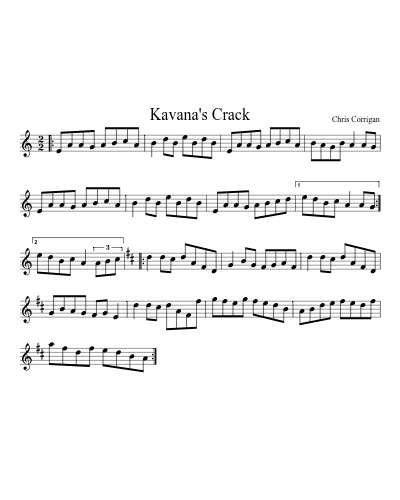 Kavana's Crack