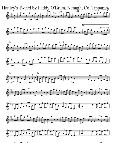 Hanley's Tweed    by Paddy O'Brien, Nenagh, Co. Tipperary