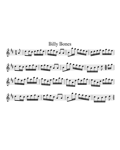 Billy Bones (Version 2)