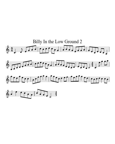 Billy In the Low Ground 2 (Version 2) preview