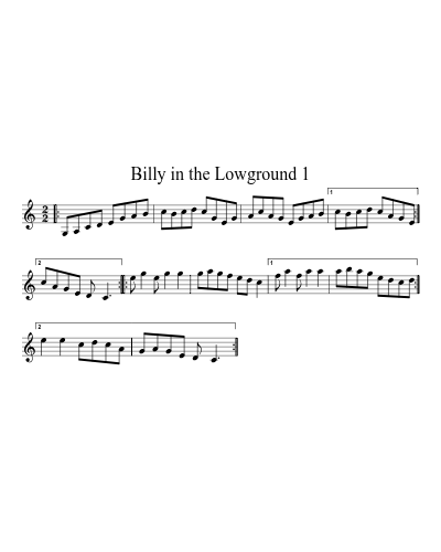 Billy in the Lowground 1 (Version 6)