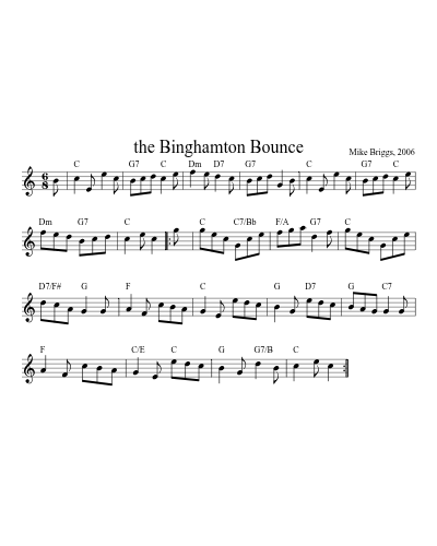 the Binghamton Bounce (Version 2)