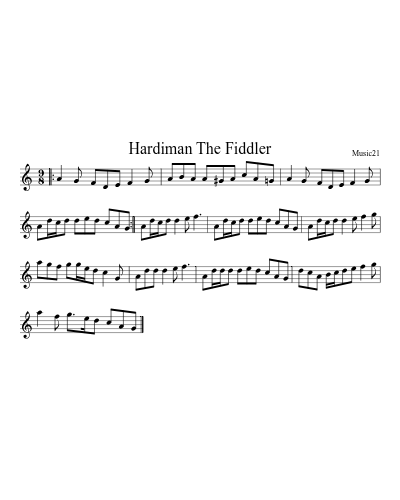 Hardiman The Fiddler