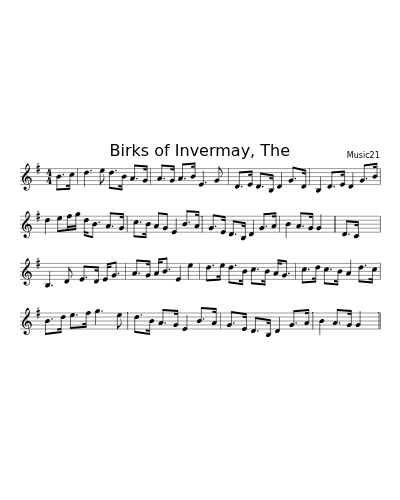 Birks of Invermay, The