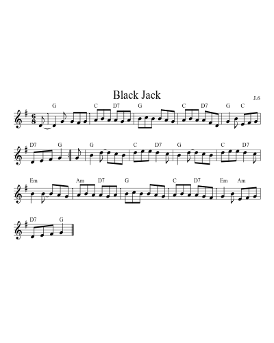 Black Jack (Version 6)
