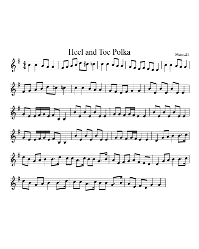 Heel and Toe Polka preview