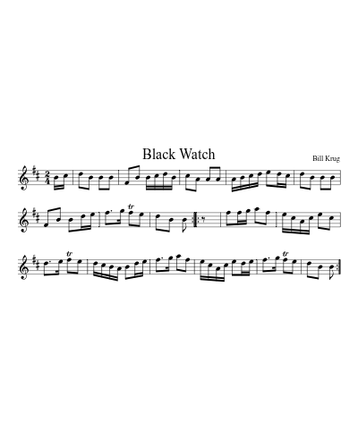 Black Watch (Version 2)