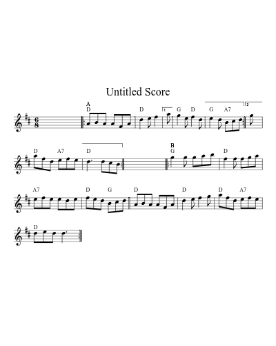 Blackberry Steamboat Muckin Happy set D A D G 32 9 (Version 3) sheet music preview