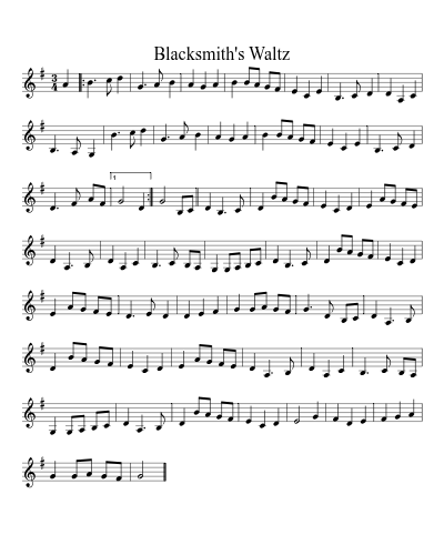 Blacksmith's Waltz (Version 4) preview