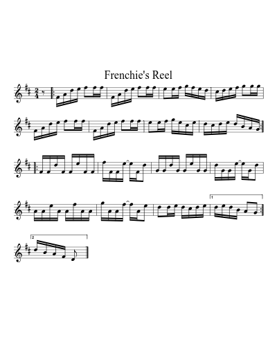 Frenchie's reel (Blackwater Tide Standpiece)