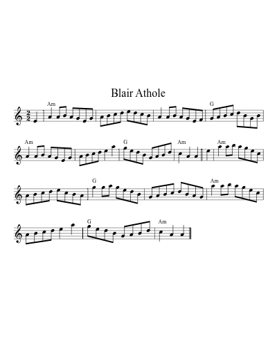 Blair Athole (Version 3)