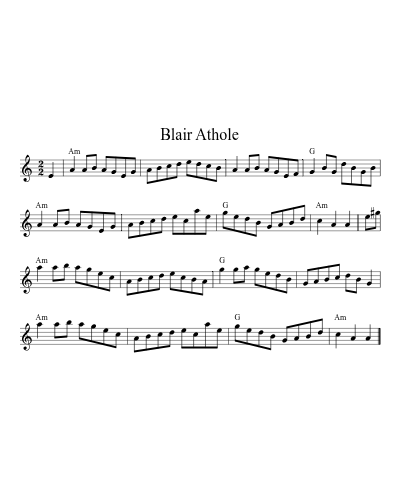 Blair Athole (Version 6)