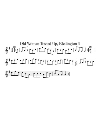 Old Woman Tossed Up, Bledington 3