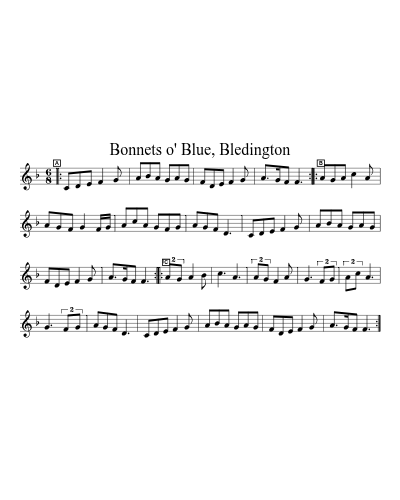 Bonnets o' Blue, Bledington